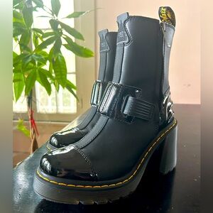 Dr. Martens / Doc. Martens Gaya Alternative Leather Heeled Chelsea Boots